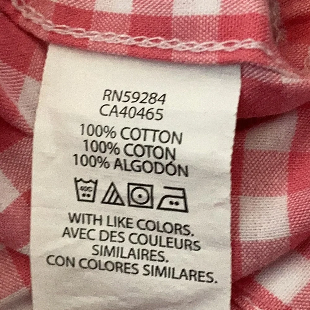 Infant Boys’ The Children’s Place Gingham LS Shirt (9-12M)